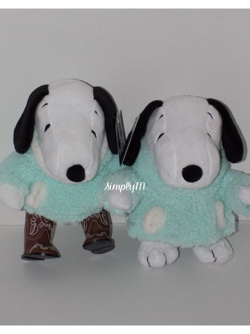 Peanuts Snoopy Sherpa Hoodie Plush With Cowboy Boots